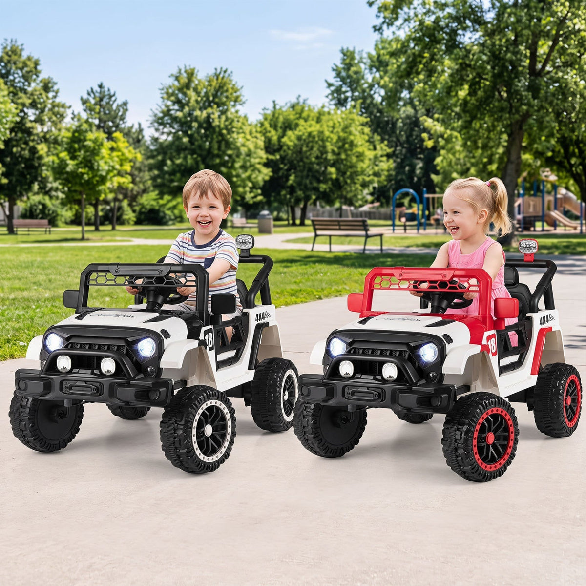 12V Kids Ride-On Truck with Parent Remote Control