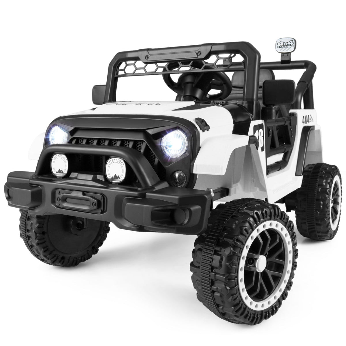 12V Kids Ride-On Truck with Parent Remote Control