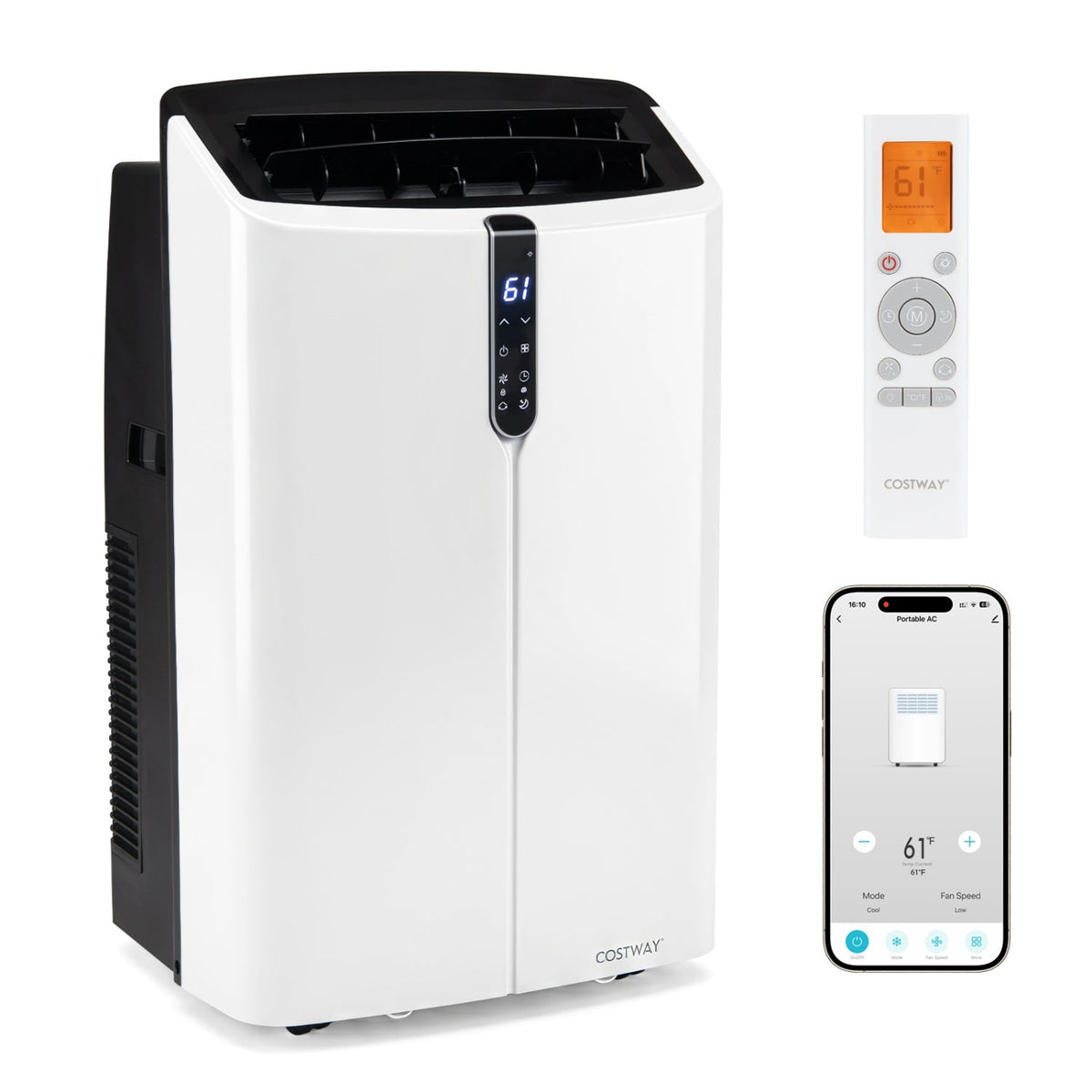 14,000 BTU Smart Portable Air Conditioner