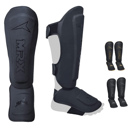 MRX Shin Guards – MMA Muay Thai Kickboxing Protective Pads