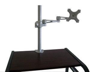 DF17CL Monitor Desk Stand and Arm - Clamp-on desk - height adjustable