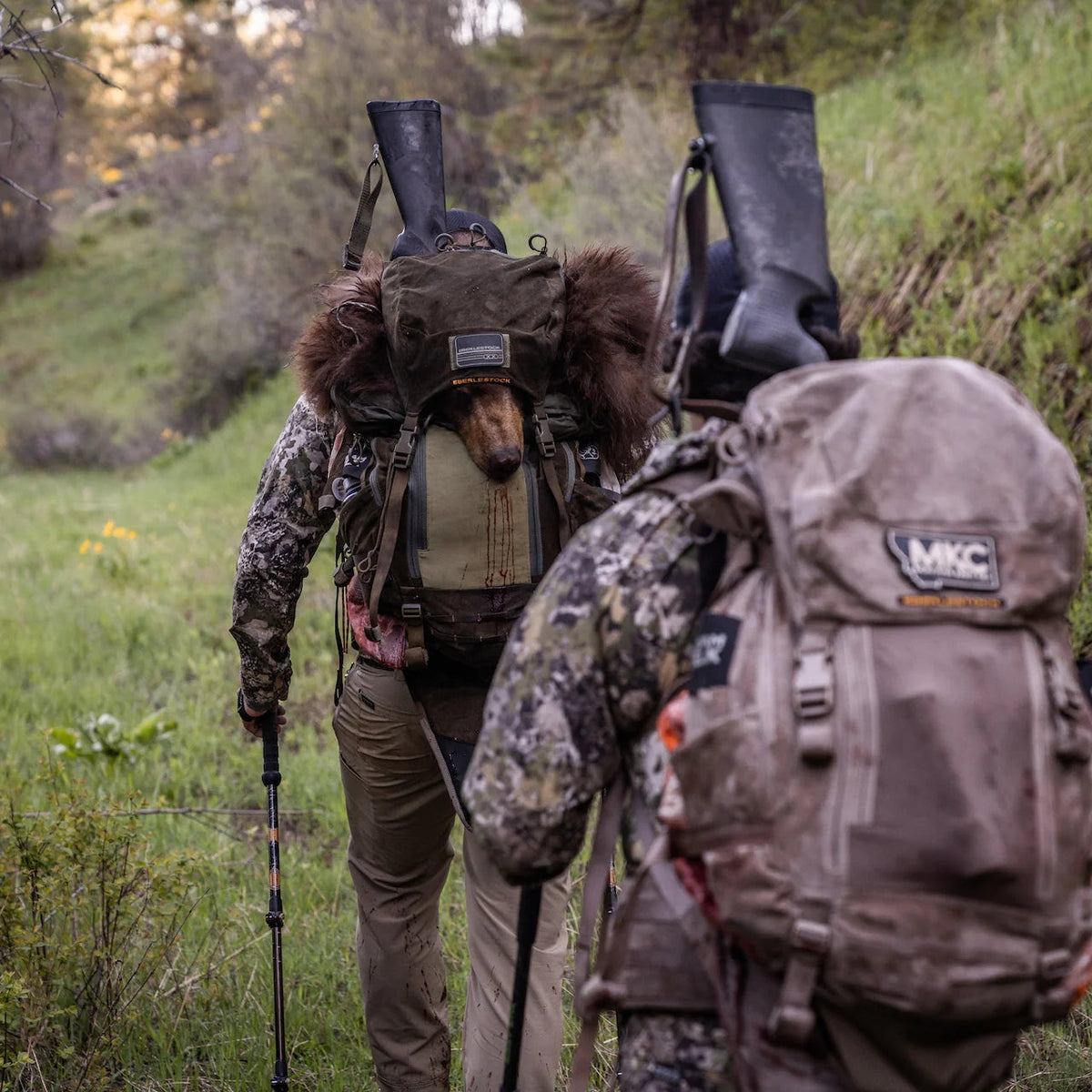 Eberlestock Team Elk Pack - Lightweight Hunting Pack w/ Rifle Scabbard