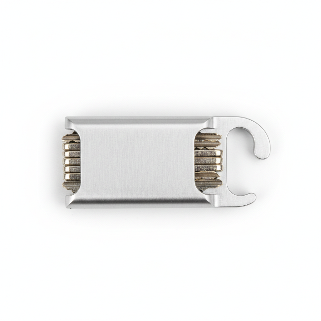 Minimalist Key Holder - compact key organizer