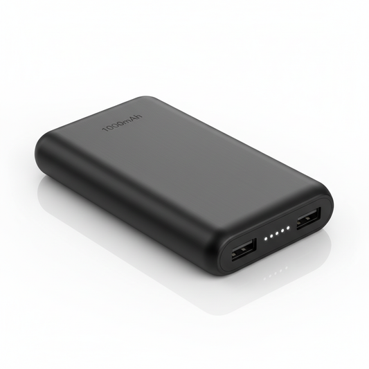 Portable Power Bank 10,000mAh - fast charging